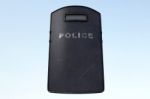 Police Shield Stock Photo