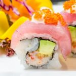 Tuna Sushi Stock Photo