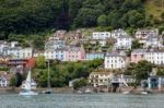 Kingswear, Devon/uk - July 28 : View Across The River Dart To Ki Stock Photo