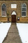 Wesleyen Chapel-lealholme-winter-north Yorkshire-england Stock Photo