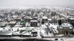 View Over Reykjavik From Hallgrimskirkja Church Stock Photo