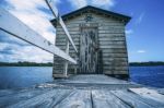 Maroochy River Boat House During The Day Stock Photo