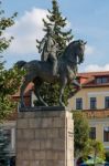 Targu Mures, Transylvania/romania - September 17 : The Statue Of Stock Photo