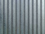 Corrugated Metal Texture Surface Stock Photo