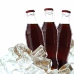 Cola Drink With Ice Stock Photo