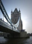 Tower Bridge From The North Bank Stock Photo