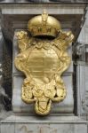 Partial View Of The Plague Column On The Graben In Vienna Stock Photo