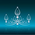 Diamond Crown Stock Photo