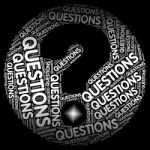 Questions Question Mark Indicates Faq Uncertainty And Problem Stock Photo