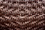 Grunge Synthetic Rattan Weave Texture Stock Photo