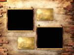 Blackboards And Plaques Stock Photo