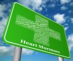 Heart Murmurs Indicates Poor Health And Disorders Stock Photo