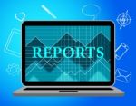 Reports Online Indicates Web Net And Computing Stock Photo