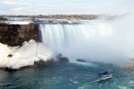 Beautiful Photo Of The Niagara Falls In May Stock Photo