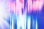 Abstract Vertical Bars Painting With Light Leak Stock Photo