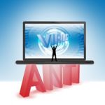 Antivirus Security Stock Photo