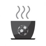 Soccer Football Cup Icon  Illustration Stock Photo