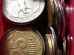 Numismatics, Collecting Coins Of Different Countries And Denominations  Stock Photo