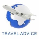 Travel Advice Indicates Touring Guide 3d Rendering Stock Photo