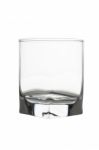 Empty Whisky Glass Isolated On White Background Stock Photo