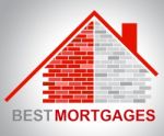 Best Mortgages Represents Real Estate And Better Stock Photo