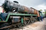 Sir Archibald Sinclairs Firebox In Need Of Replacement At Sheffi Stock Photo