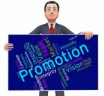 Promotion Words Shows Merchandise Clearance And Closeout Stock Photo