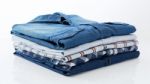 Stack Of Clothes Stock Photo