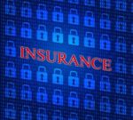 Online Insurance Represents World Wide Web And Indemnity Stock Photo