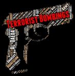 Terrorist Bombings Represents Freedom Fighter And Assassin Stock Photo