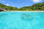 Bay Beach Front At The Similan Islands In Thailand Stock Photo