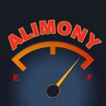 Alimony Gauge Shows Divorced Indicator And Divorce Stock Photo