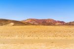 Sahara Desert Landscape In Sudan Near Wadi Halfa Stock Photo