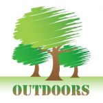 Outdoors Trees Represents Natural And Scenic Countryside Stock Photo