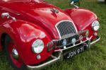 Rudgwick, Sussex/uk - August 27 : Vintage Allard Sports Car In R Stock Photo