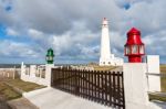 La Paloma Lighthouse Uruguay, 1874. Active. The Area Was Declare Stock Photo