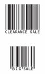 Sale Barcode Stock Photo