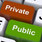 Private Or Public Keys Stock Photo