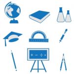 Education Icon Stock Photo