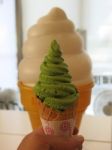 Macha Ice-cream Stock Photo