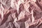 Rose Gold Glitter Crumpled Paper Background And Texture Stock Photo