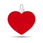  Love Heart With Hanging Design Stock Photo