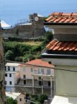 View Of The Alleys Of The Village Of Riomaggiore F Stock Photo