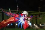 Singapore - February 3 : Dragon At The Chingay Festival 2012 In Stock Photo