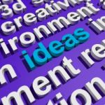 Ideas Word Stock Photo