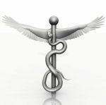 Medical Logo On A White Background Stock Photo