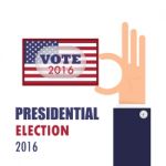 America Presidential Election 2016 Concept Stock Photo