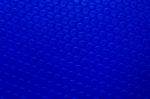 Blue Leather Surface Stock Photo