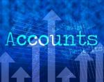 Accounts Words Indicates Balancing The Books And Accounting Stock Photo