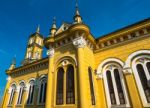 Saint Joseph Catholic Church At Ayutthaya, Thailand Stock Photo